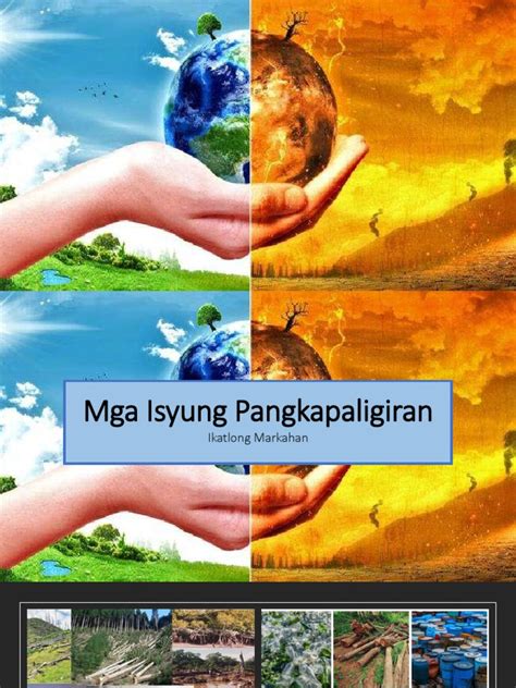 isyung pangkapaligiran slogan